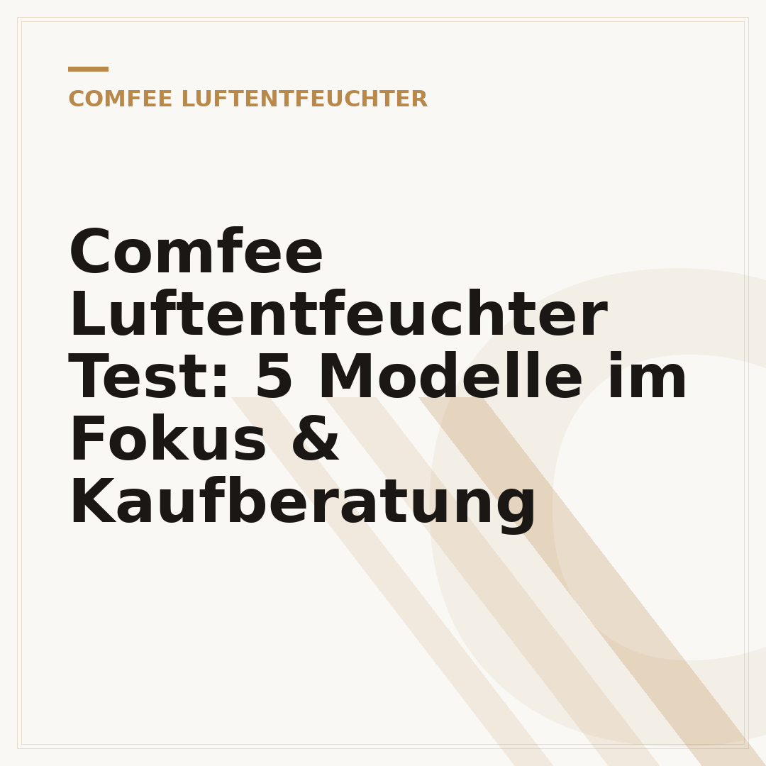 Comfee Luftentfeuchter Test: 5 Modelle im Fokus & Kaufberatung