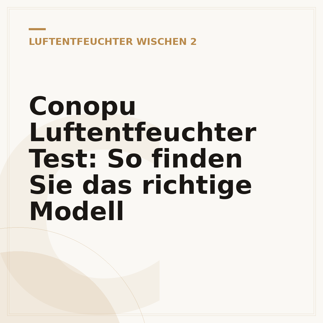 Conopu Luftentfeuchter Test: So finden Sie das richtige Modell