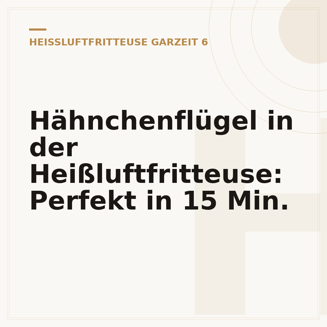 Hähnchenflügel in der Heißluftfritteuse: Perfekt in 15 Min.