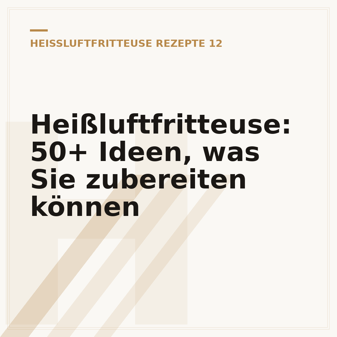 Heißluftfritteuse: 50+ Ideen, was Sie zubereiten können
