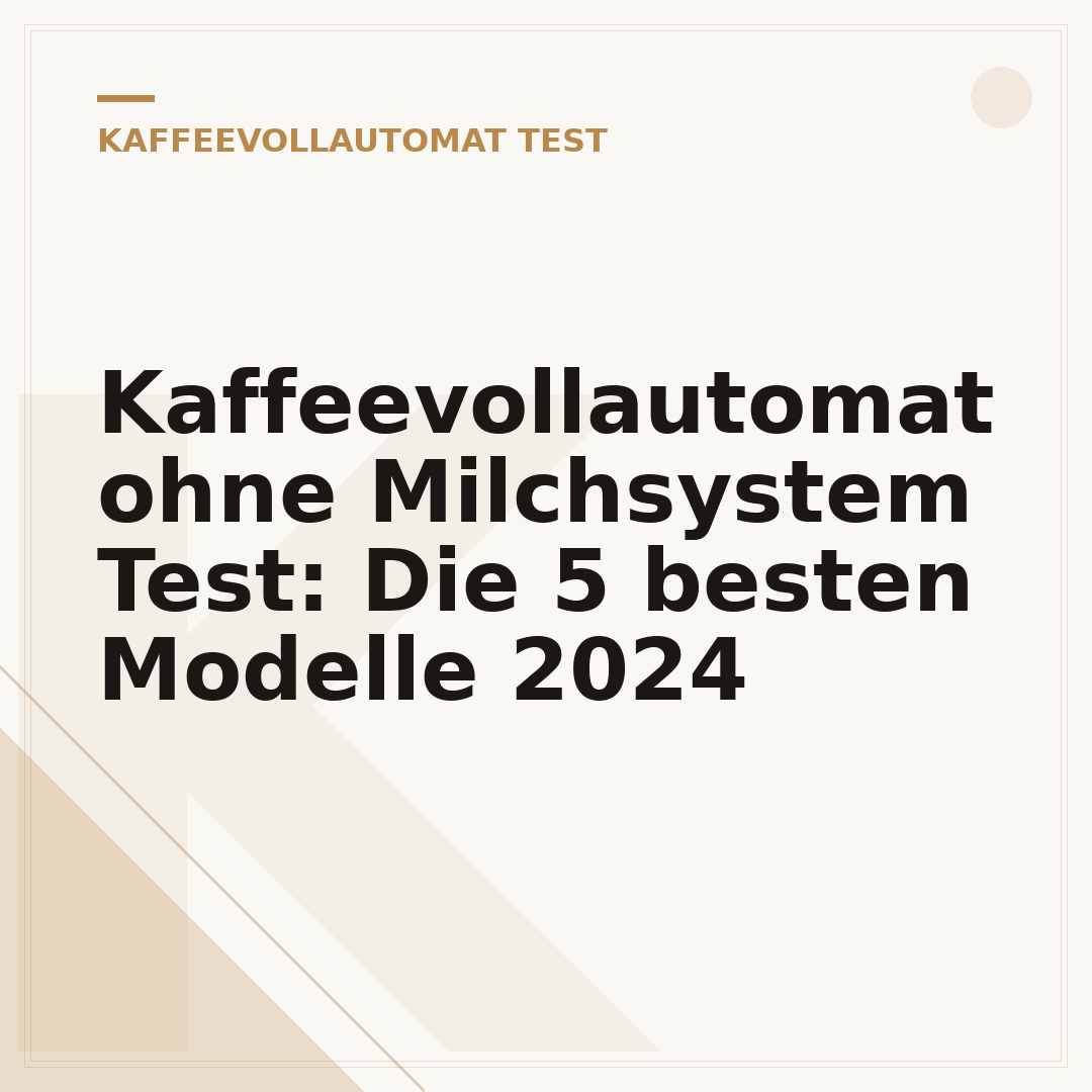 Kaffeevollautomat ohne Milchsystem Test: Die 5 besten Modelle 2024
