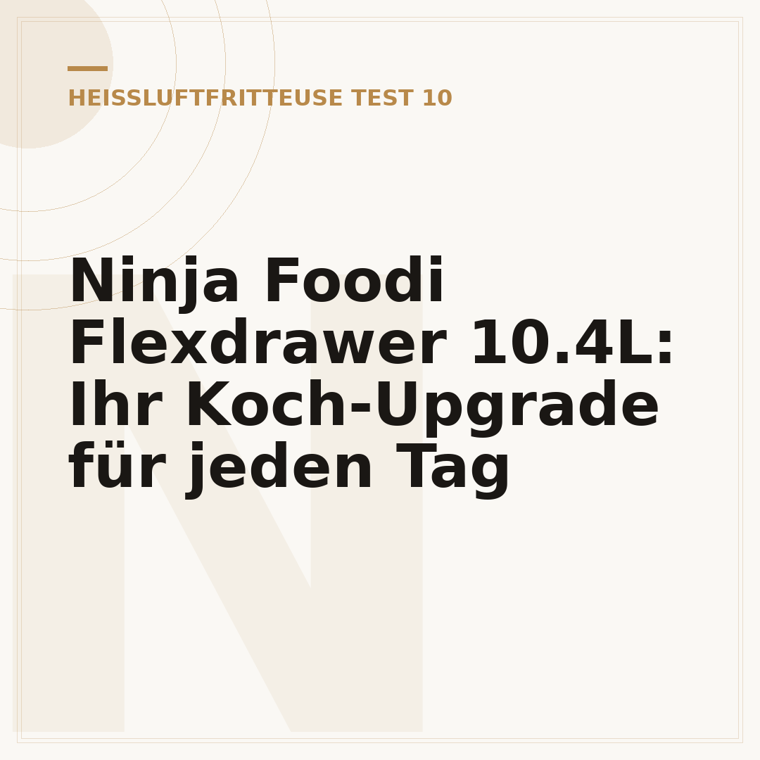 Ninja Foodi Flexdrawer 10.4L: Ihr Koch-Upgrade für jeden Tag