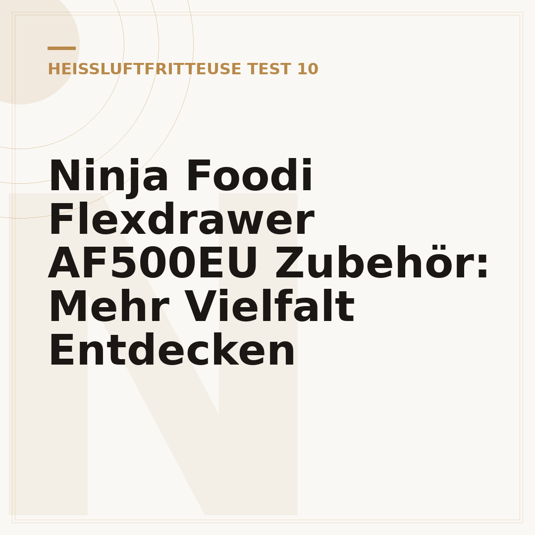 Ninja Foodi Flexdrawer AF500EU Zubehör: Mehr Vielfalt Entdecken