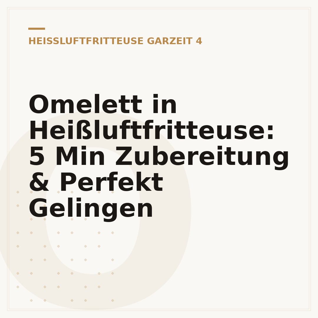 Omelett in Heißluftfritteuse: 5 Min Zubereitung & Perfekt Gelingen