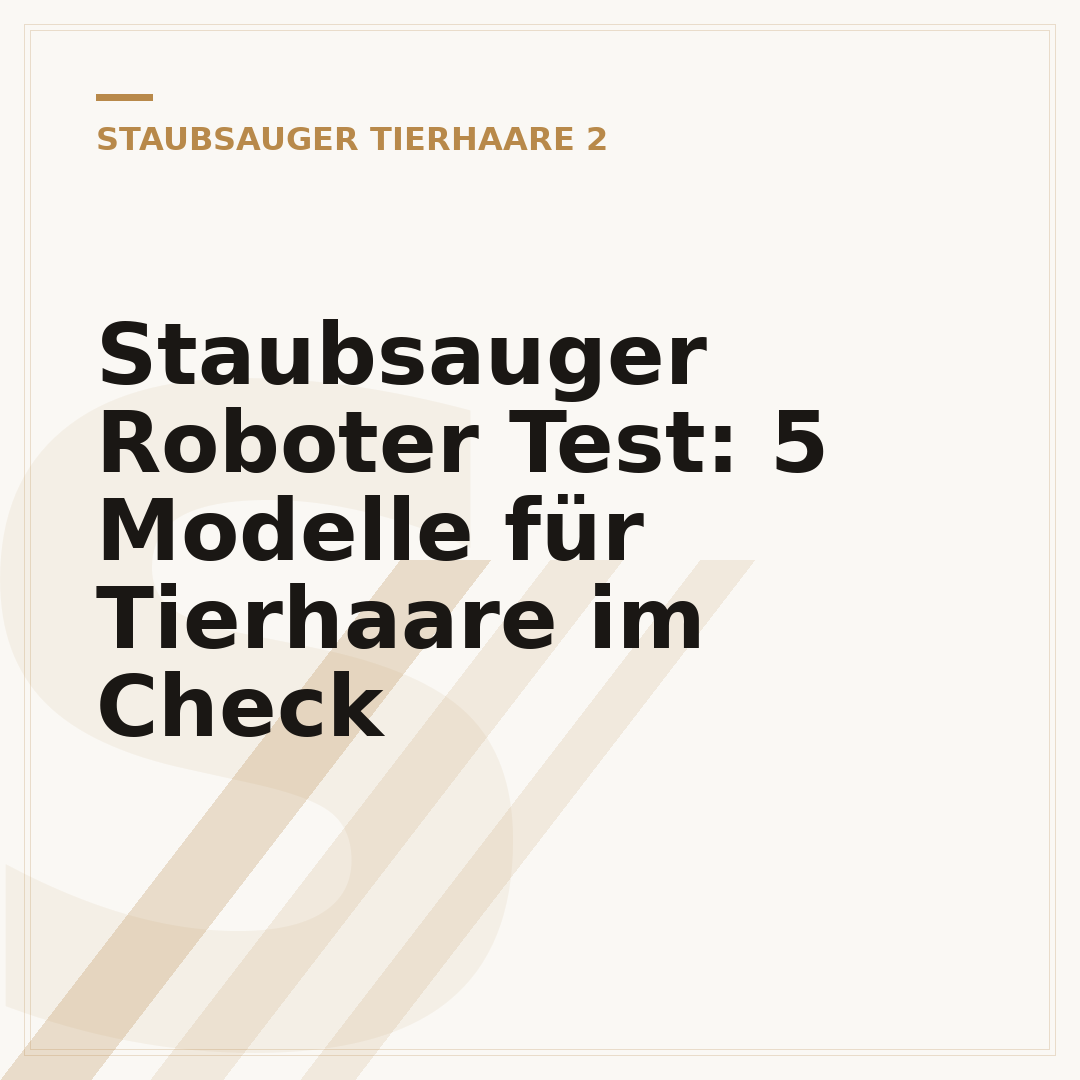 Staubsauger Roboter Test: 5 Modelle für Tierhaare im Check