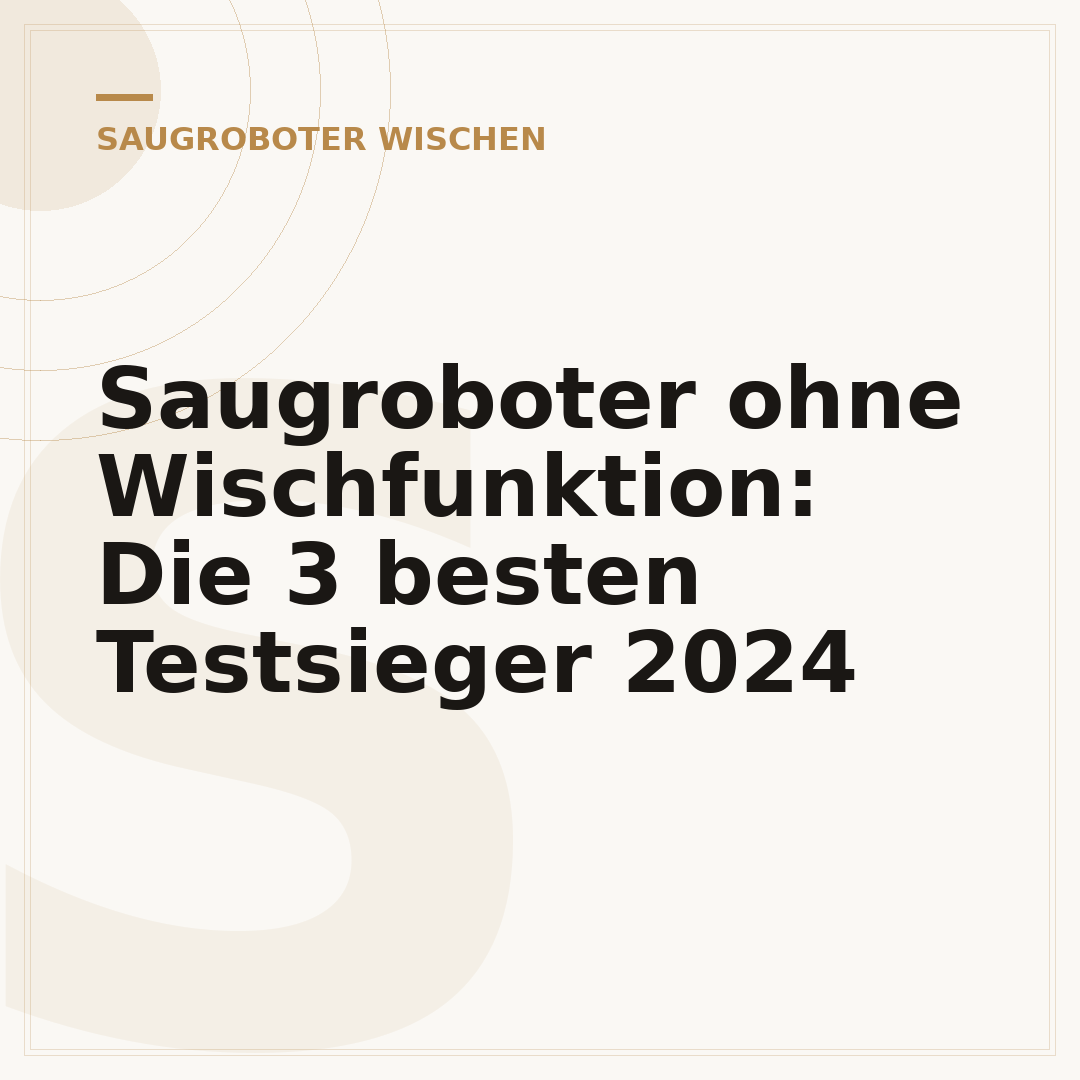 Saugroboter ohne Wischfunktion: Die 3 besten Testsieger 2024