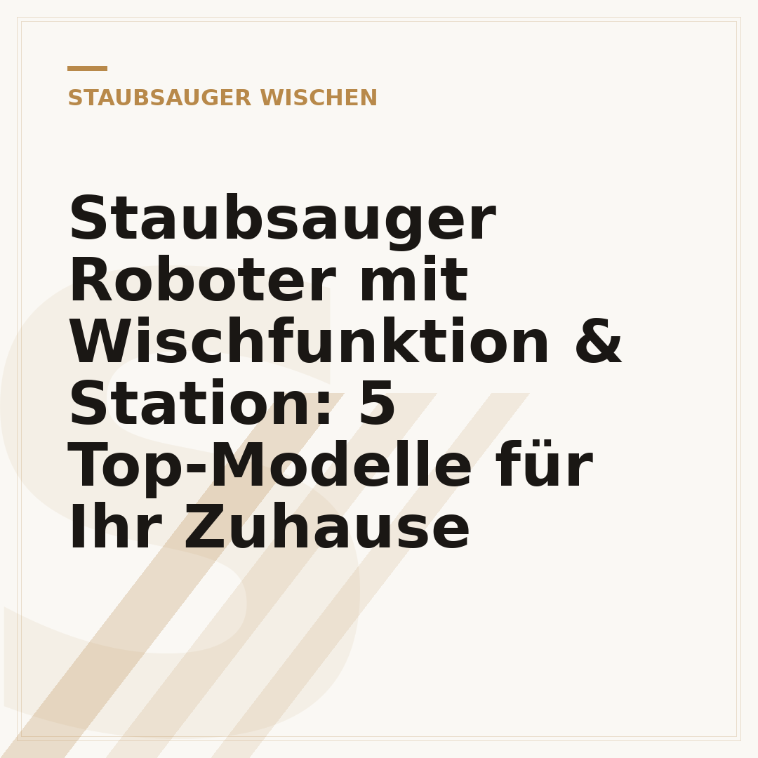Staubsauger Roboter mit Wischfunktion & Station: 5 Top-Modelle für Ihr Zuhause