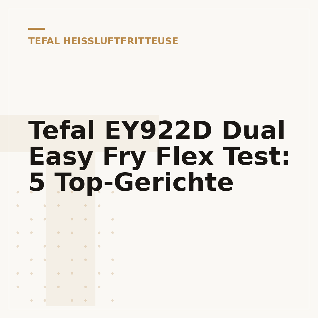 Tefal EY922D Dual Easy Fry Flex Test: 5 Top-Gerichte